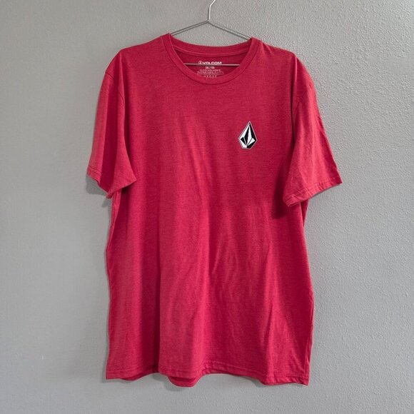 Volcom Men's Red T-Shirt Size XXL - Picture 1 of 4